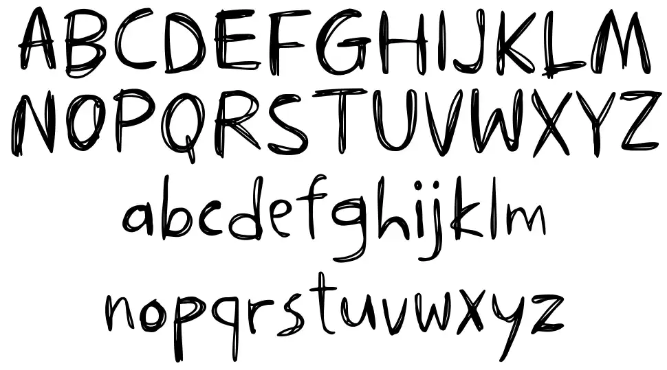 Poesingfont specimens