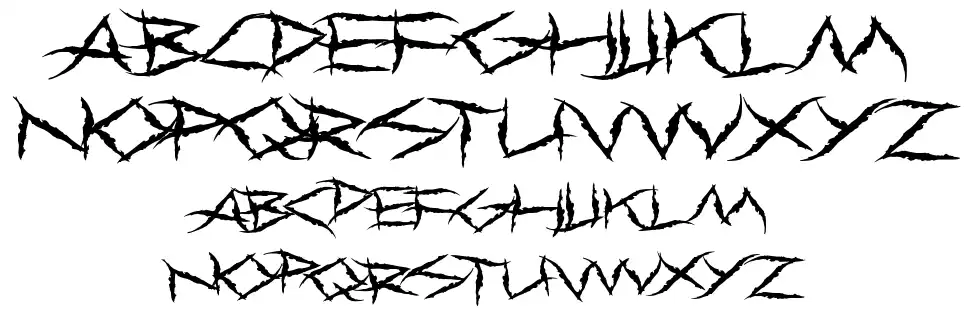 Primal Dreamfont specimens