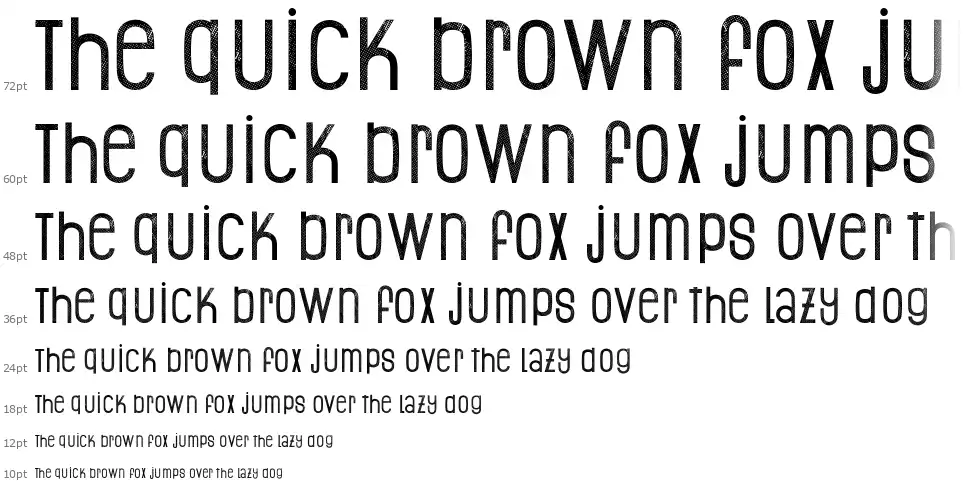 Print Ogressefont waterfall