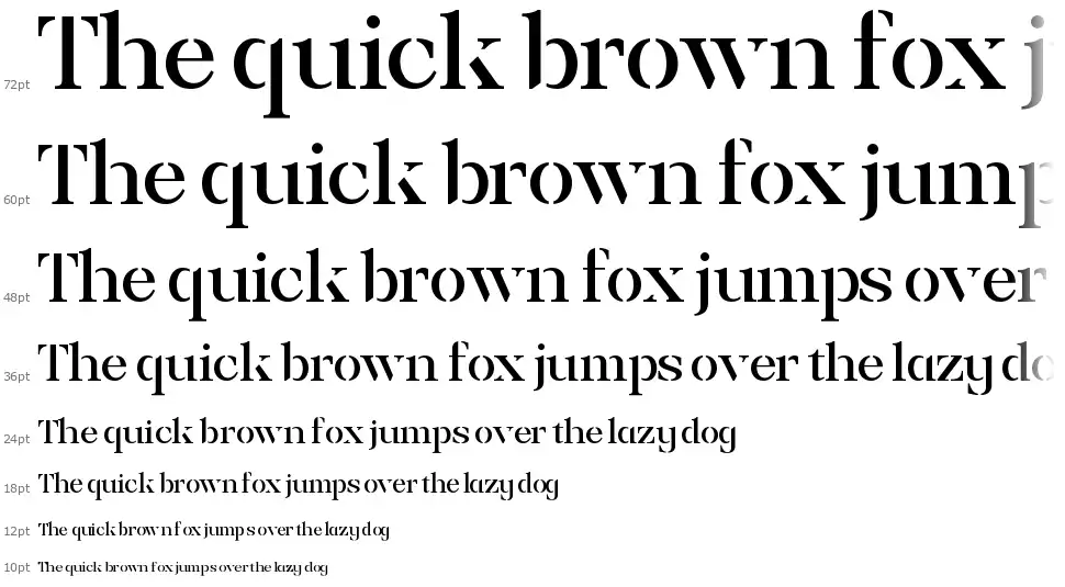 Prodesfont waterfall