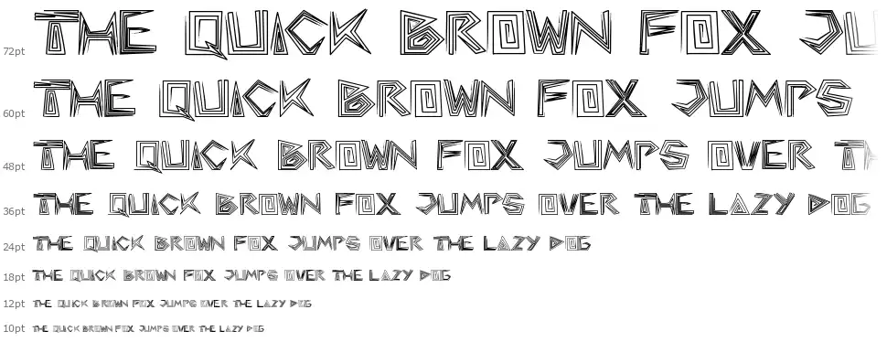 Pyramid Invertedfont waterfall