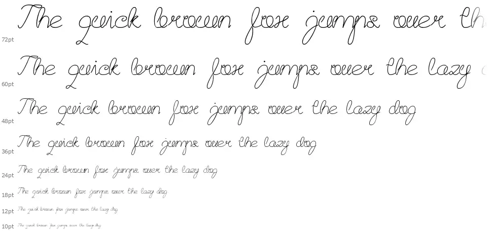 Question of Sciencefont waterfall
