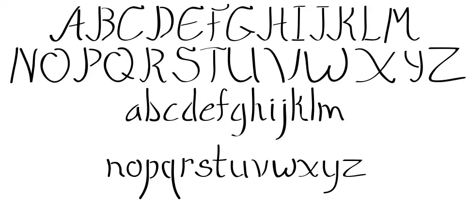 Quik Markerfont specimens