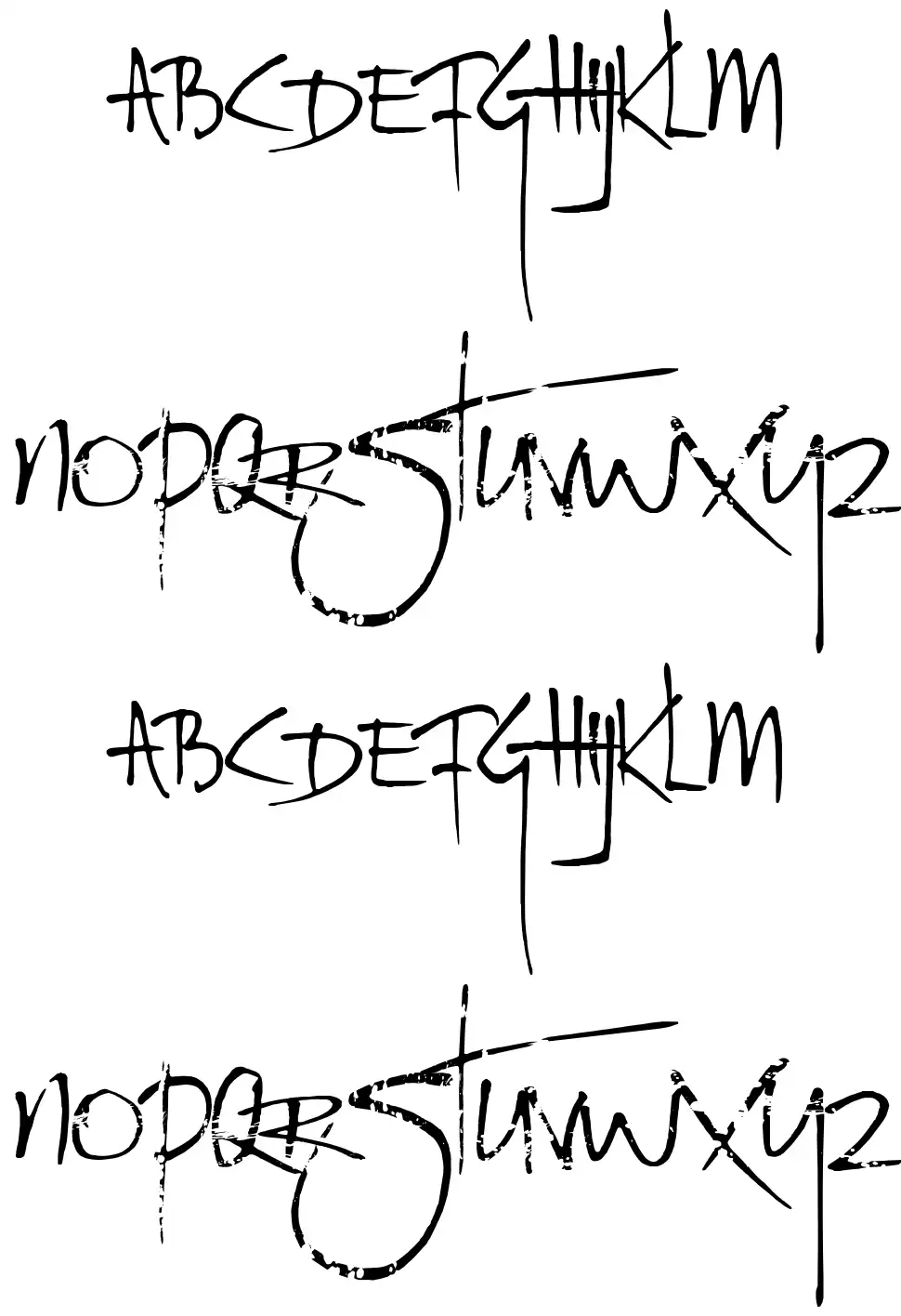 Rat Infested Mailboxfont specimens