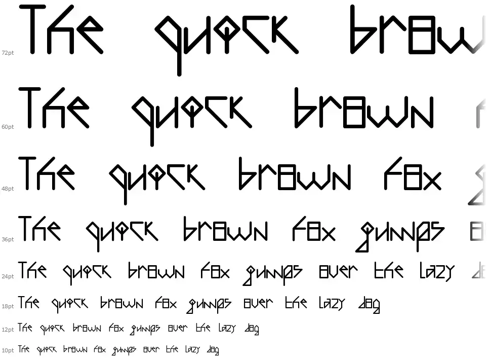 Recombinantefont waterfall