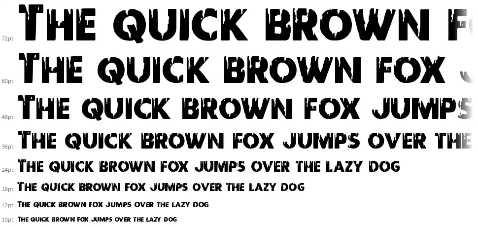 Red Undeadfont waterfall