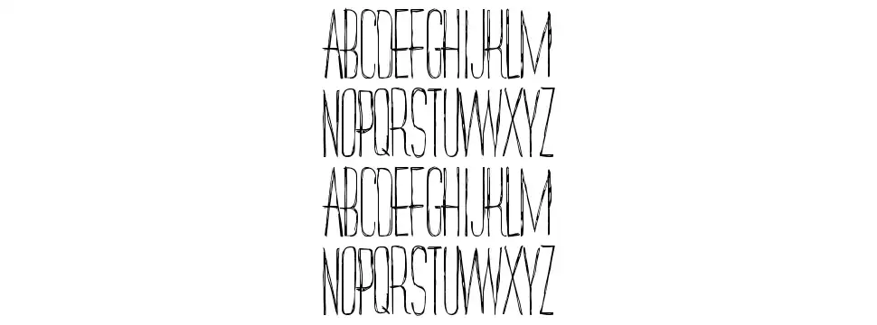 Redlight Districtfont specimens