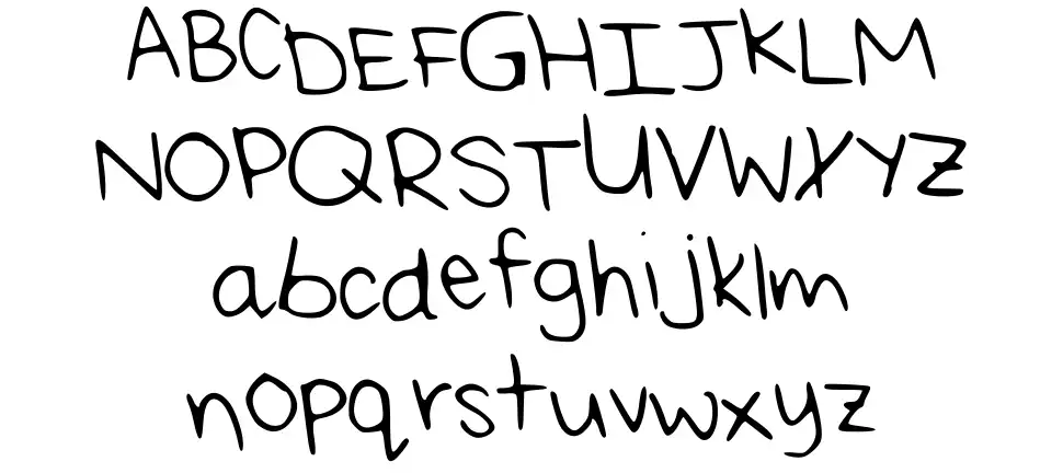 Rei's Handwritingfont specimens