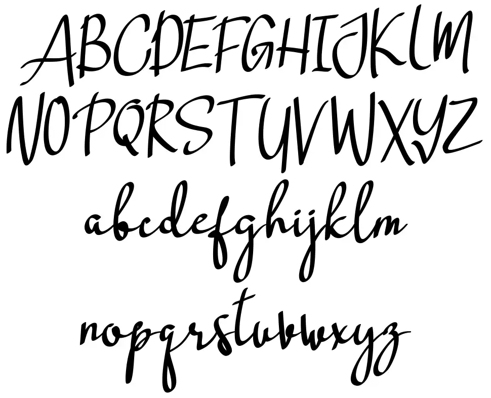 Riding Mondayfont specimens