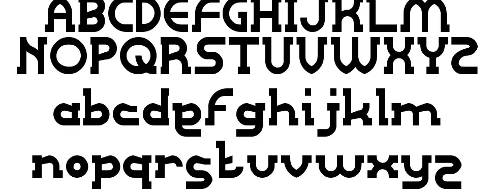 Right Powerfont specimens