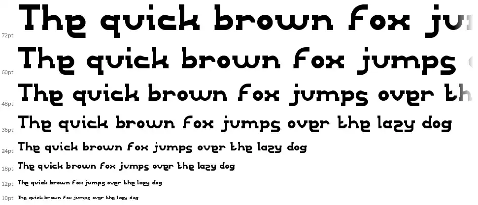 Right Powerfont waterfall