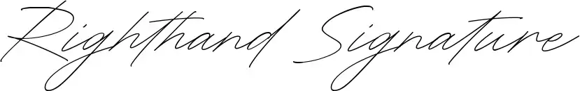 Righthand Signature
