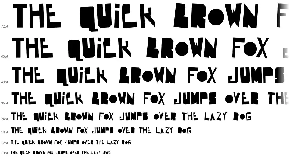 Robocadaver 1982font waterfall