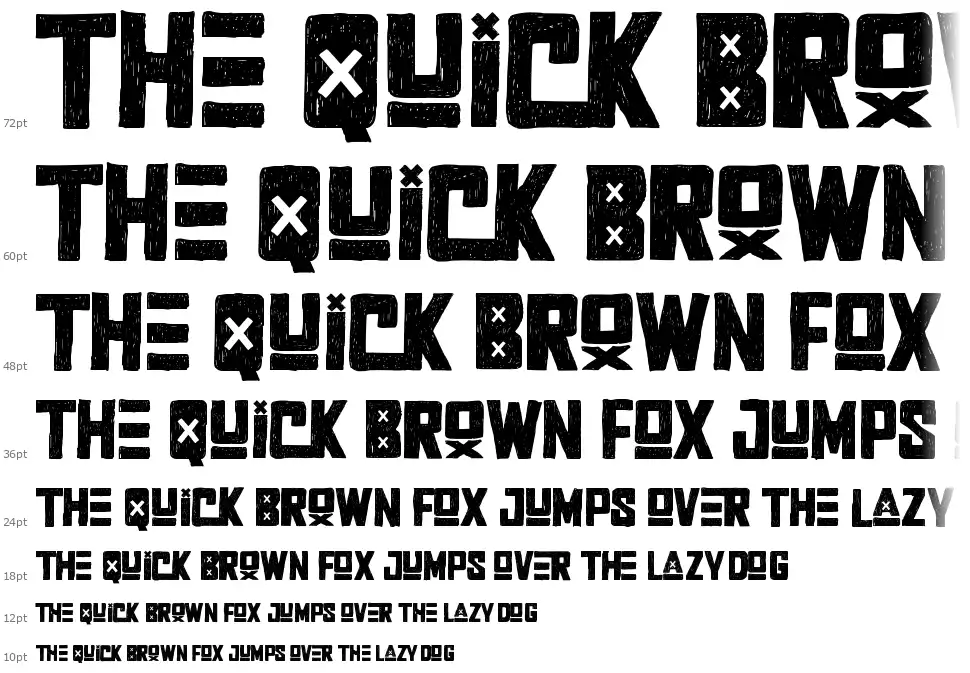 Rocker Squadfont waterfall