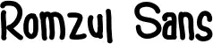 Romzul Sans
