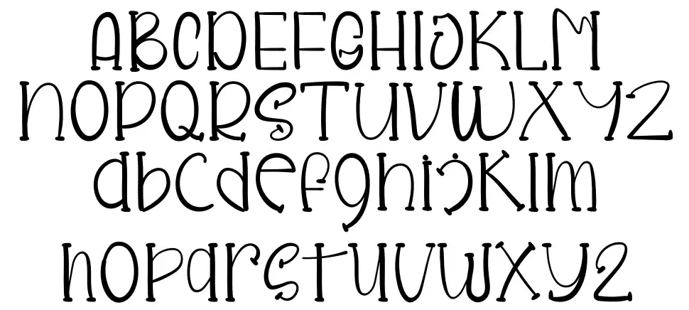 Rose Beautyfont specimens
