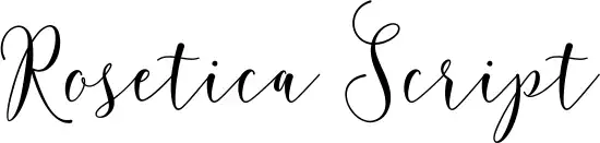 Rosetica Script