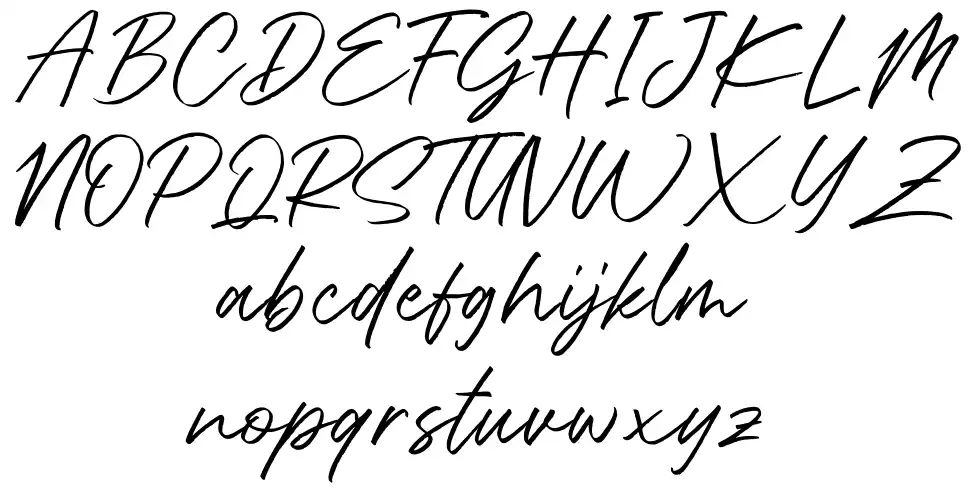 Rottersandfont specimens