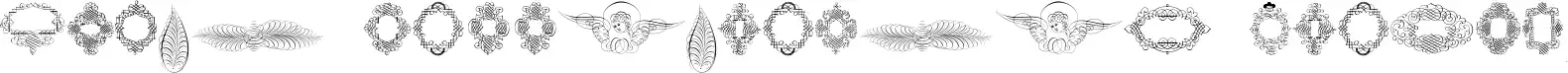 Rough Calligraphic Frames