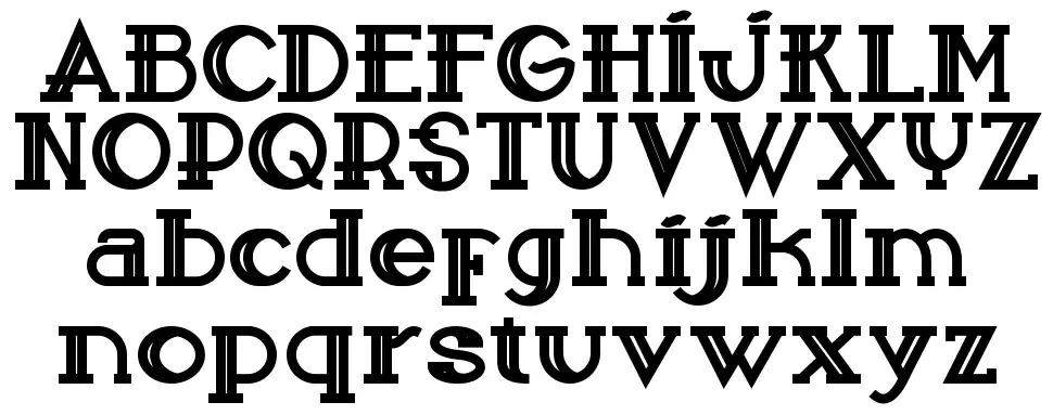 Sailorfont specimens