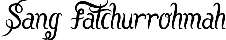 Sang Fatchurrohmah