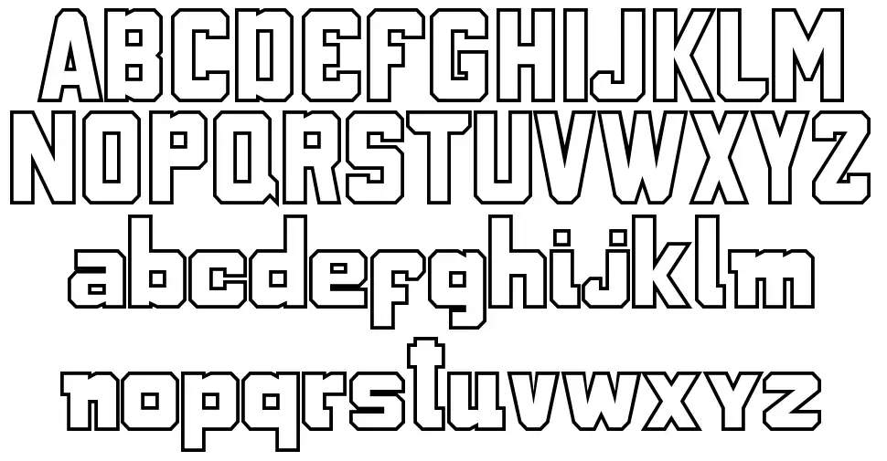 School & Collegefont specimens