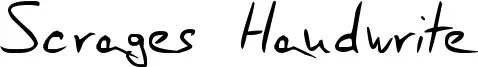 Scrages Handwrite