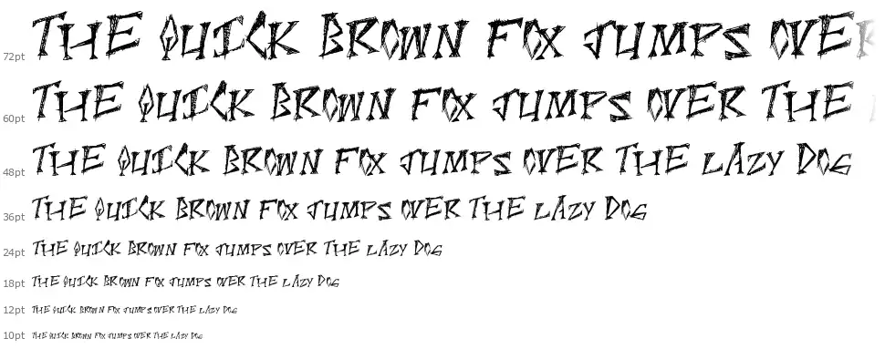 ScratchPointfont waterfall
