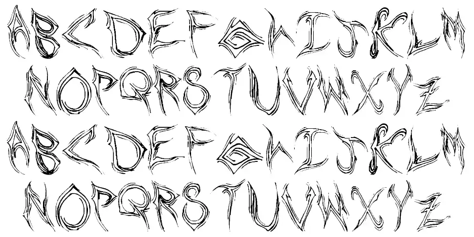 Shardsfont specimens