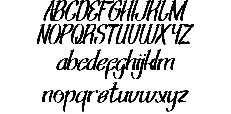 Shining Pearlfont specimens