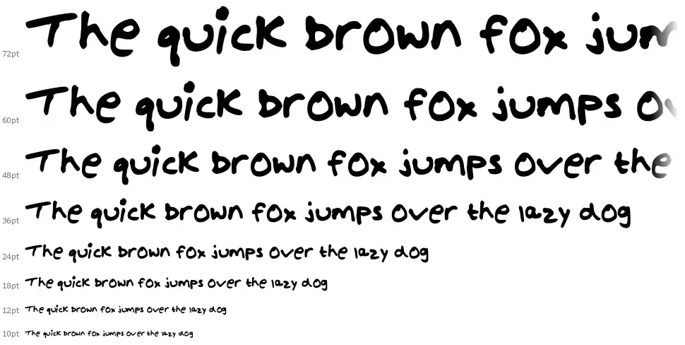 Shoutfont waterfall