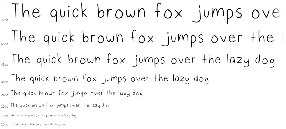 Simplefont waterfall