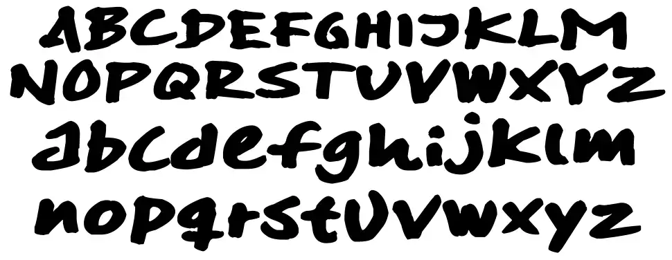Skitser Markerfont specimens