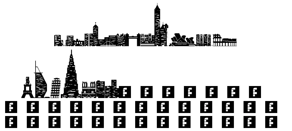Skylifefont specimens
