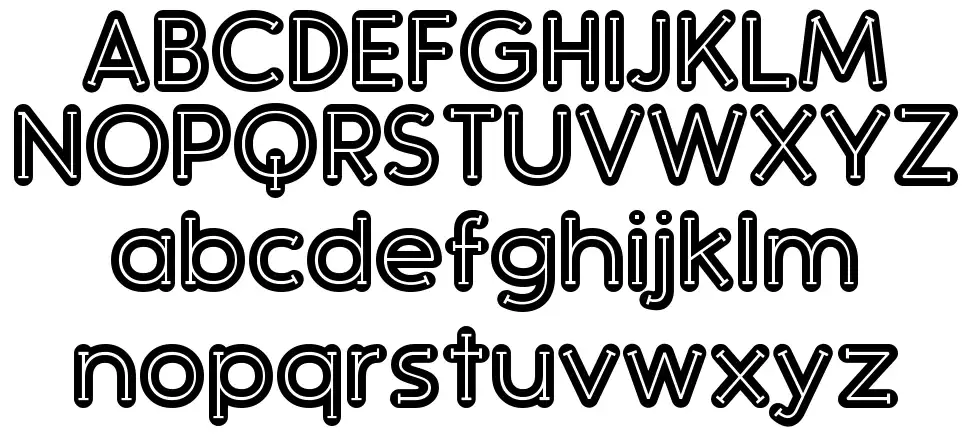 Slabtenfont specimens