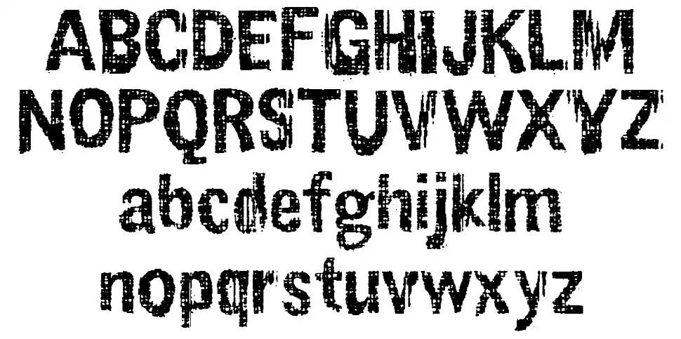 Slawterhouse Swinggangfont specimens