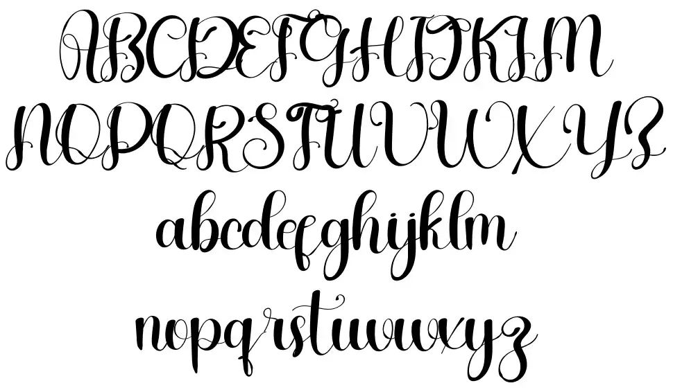 Sleeplyfont specimens