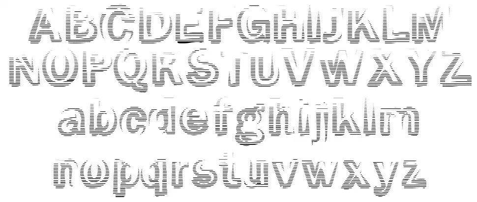 Smoke Rasterizedfont specimens