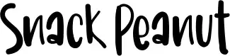 Snack Peanut