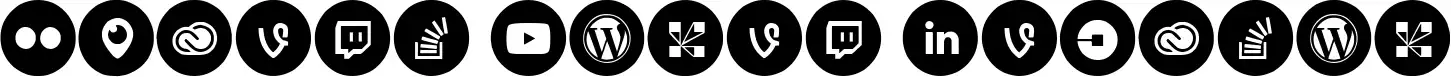 Social Media Circled