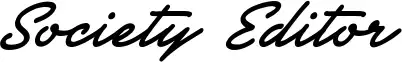 Society Editor