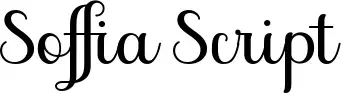 Soffia Script