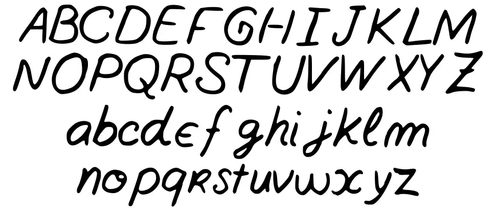 South of knowing whyfont specimens