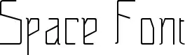 Space Font