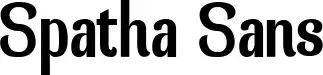 Spatha Sans