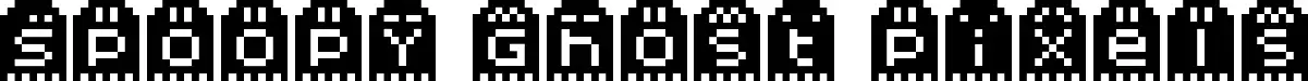 Spoopy Ghost Pixels