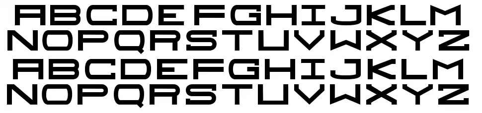 Sprawlfont specimens