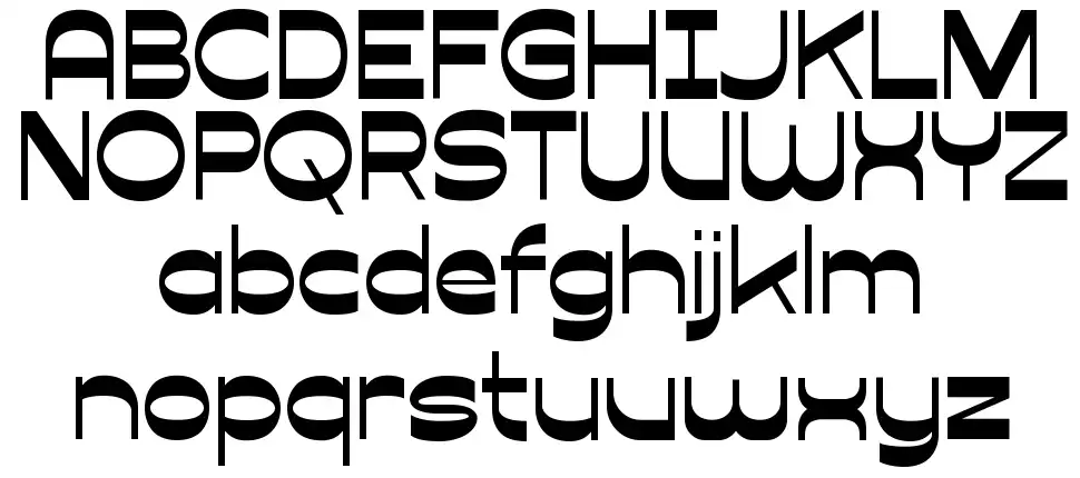 Stackerfont specimens