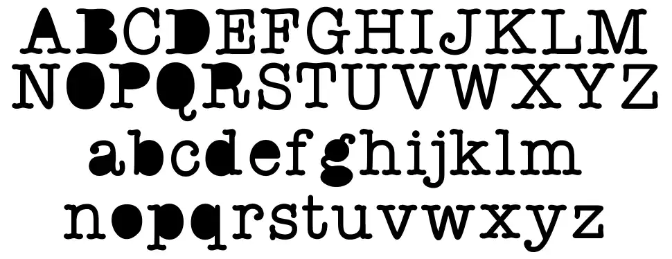 Staff Meetingfont specimens