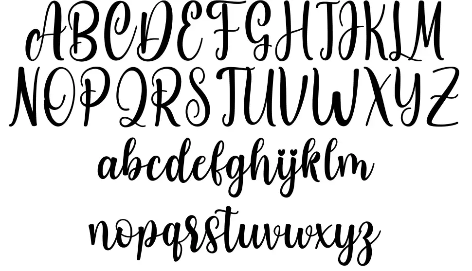 Standing Miraclefont specimens